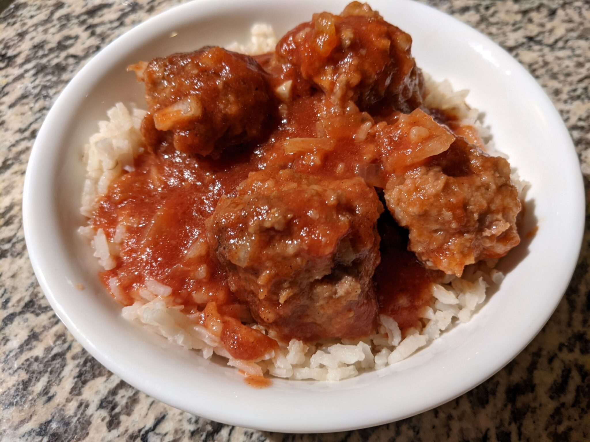 Porcupine Meatballs