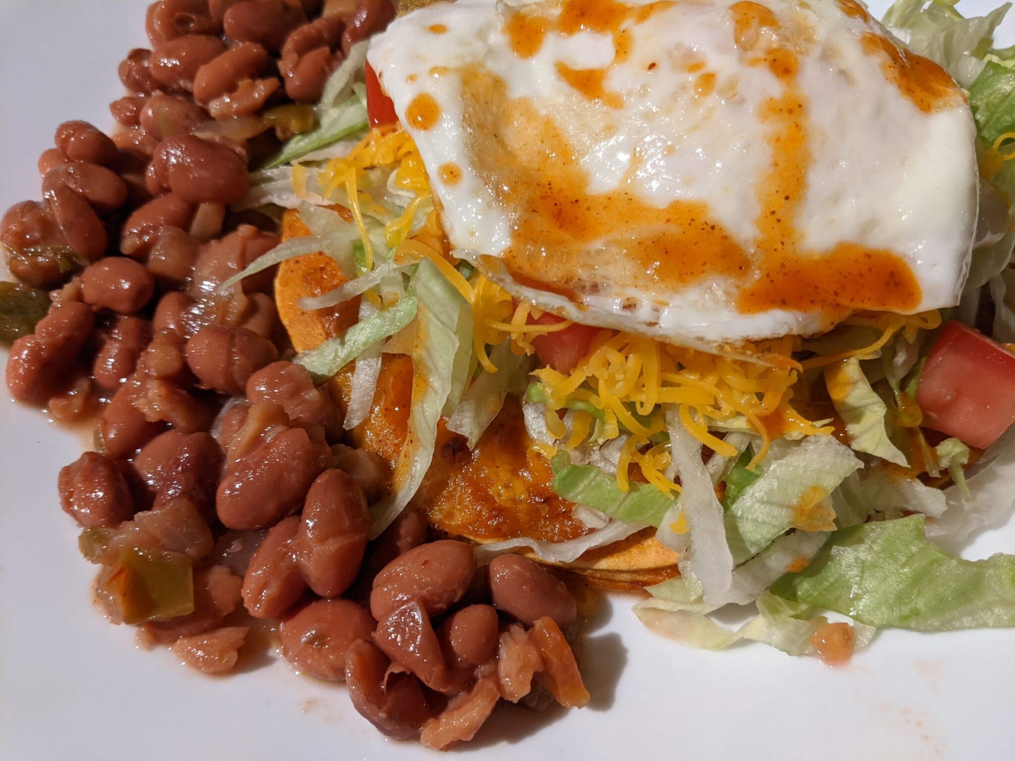 New Mexican Stacked Enchiladas