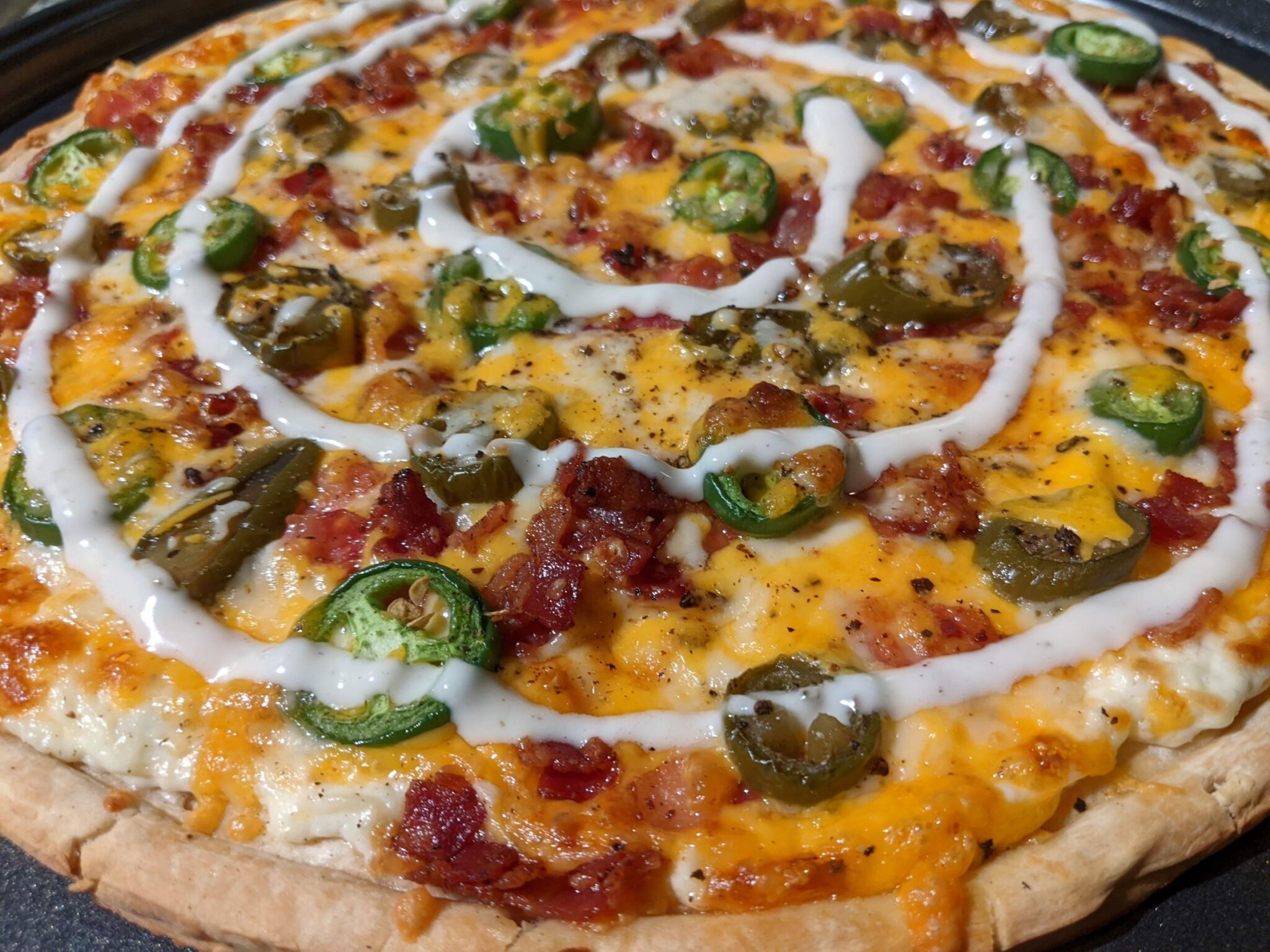 Jalapeño Popper Pizza