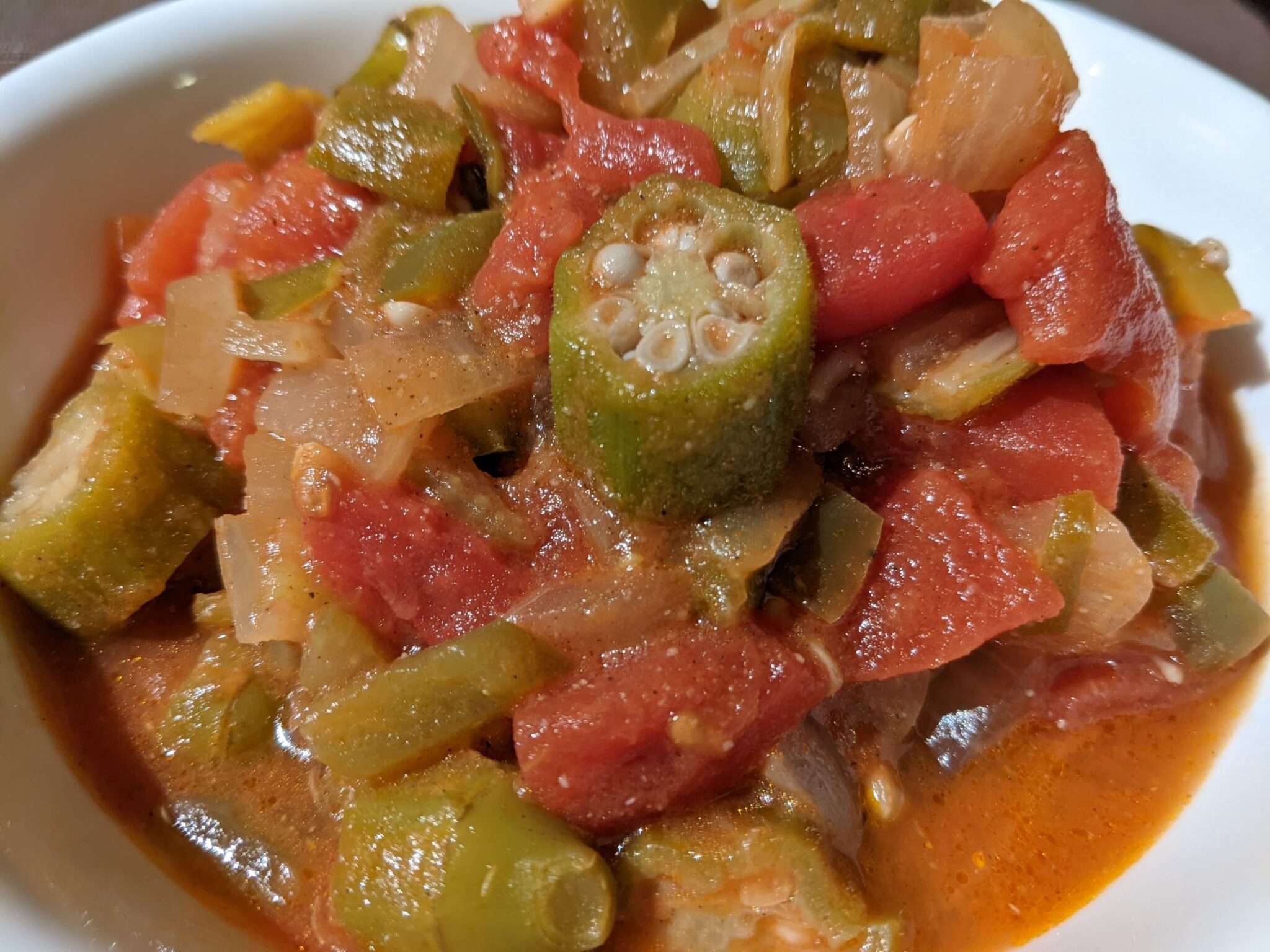 Stewed Okra