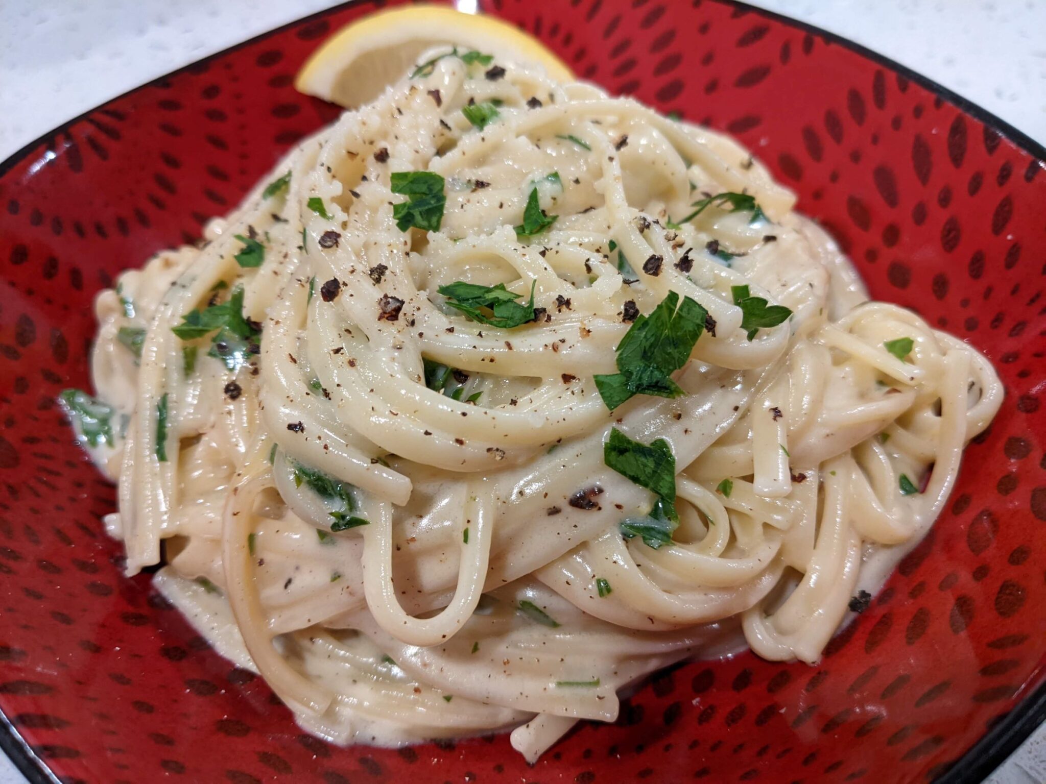 Pasta al Limone