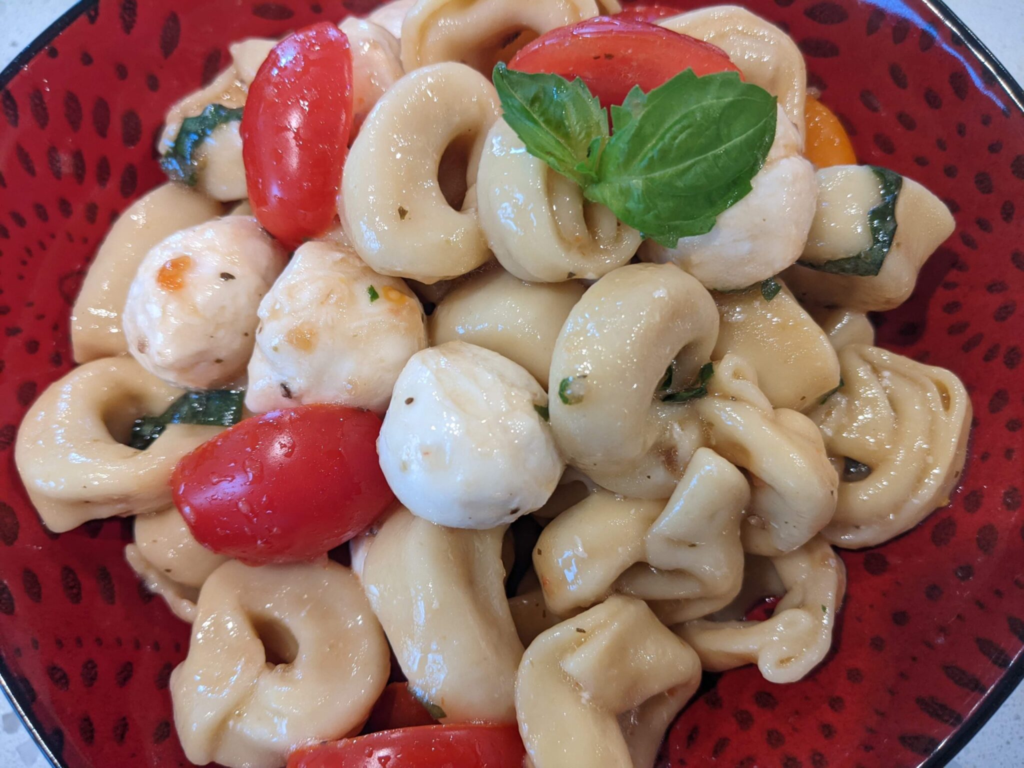 Caprese Tortellini Salad