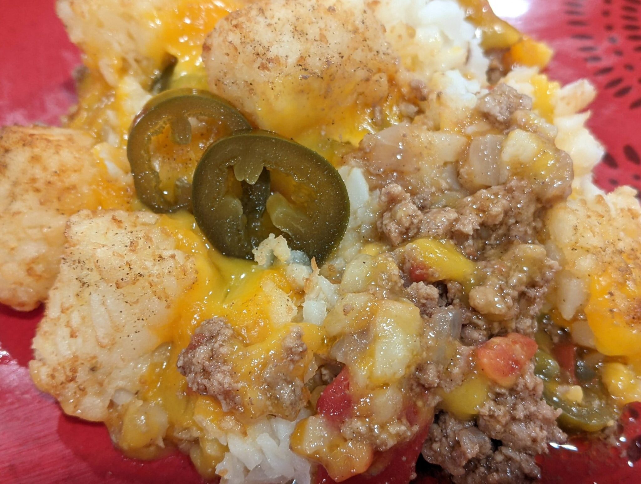 Jalapeno Cheeseburger Hotdish