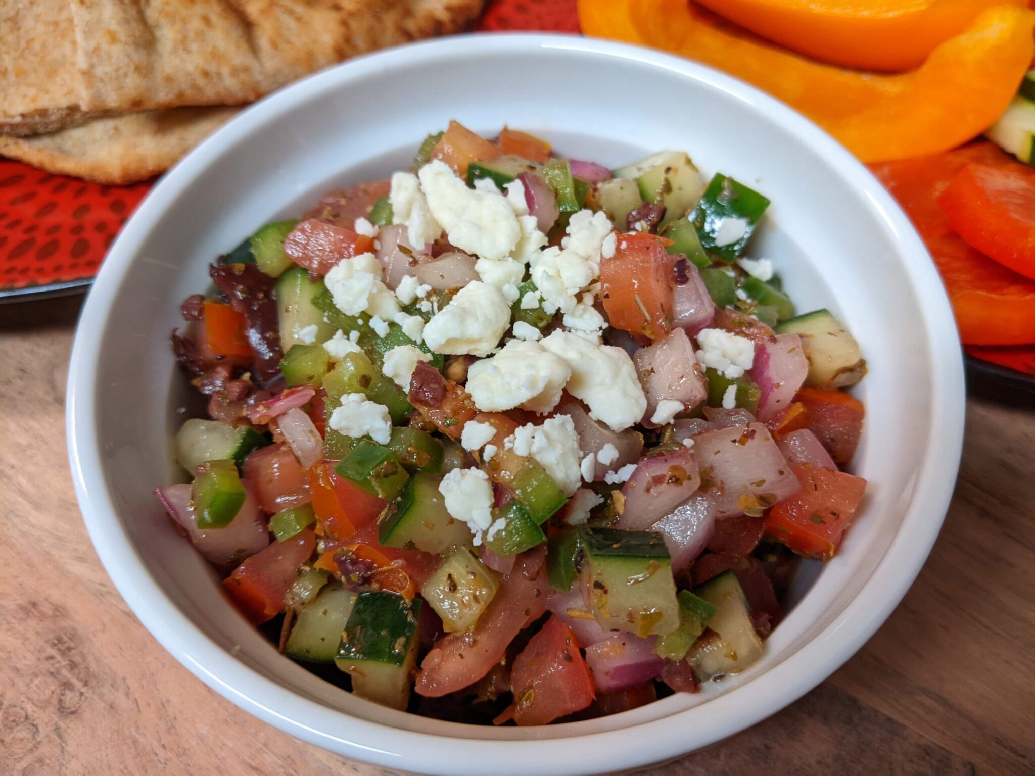 Greek Pico de Gallo