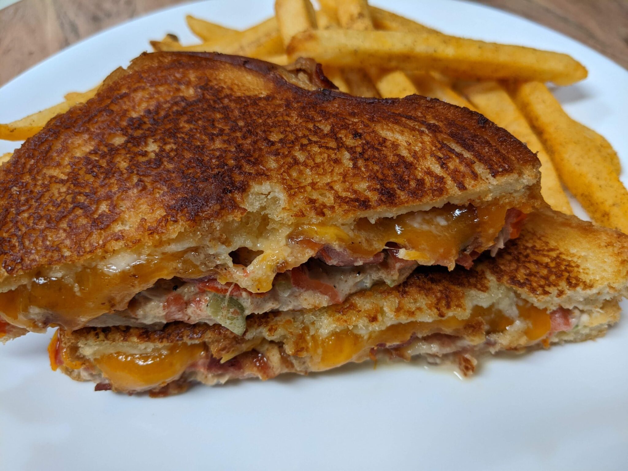 Tuna Bacon Tomato (TBT) Melt