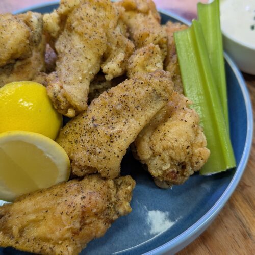 Lemon Pepper Chicken Wings