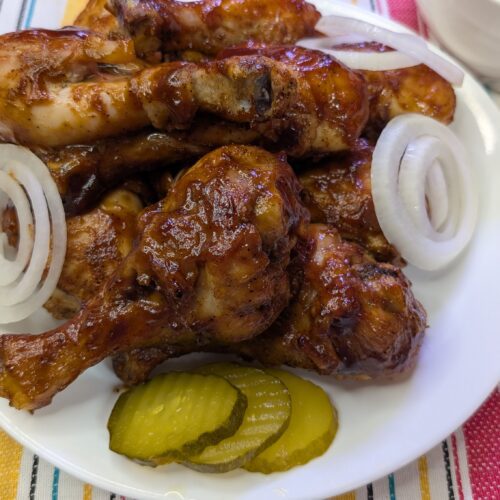 Baked BBQ Chicken Drumsticks