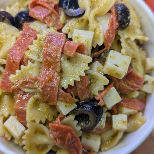 Hot Pasta Salad