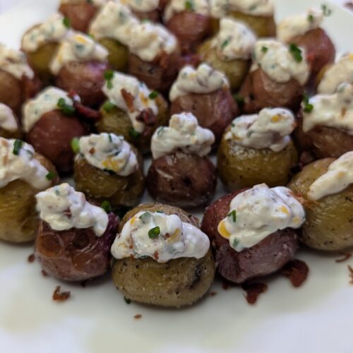 Mini Loaded Baked Potato Bites