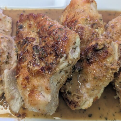 Simple Brined Chicken Breast