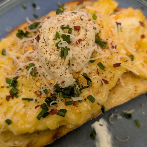 Brooklyn-Style Ricotta Scrambled Eggs