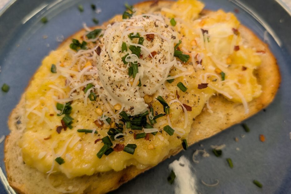 Brooklyn-Style Ricotta Scrambled Eggs