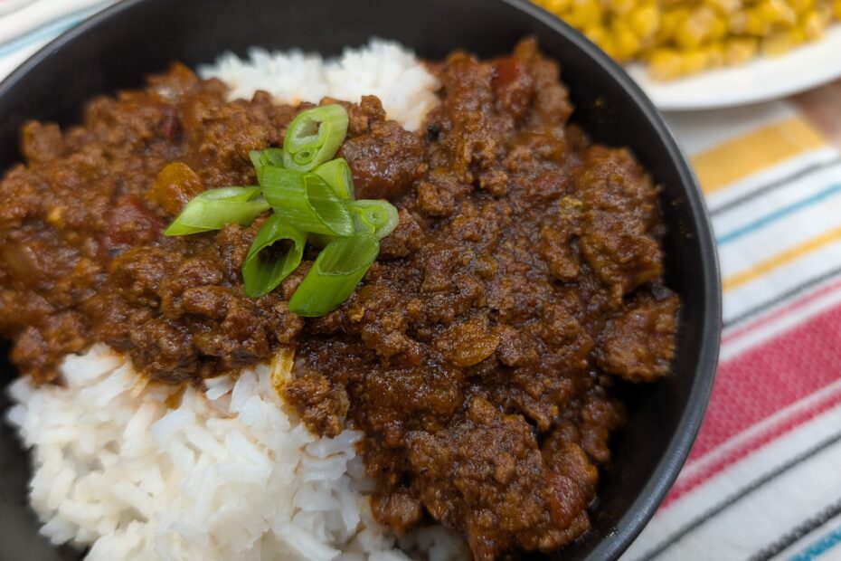 Shelby's Chili and Rice
