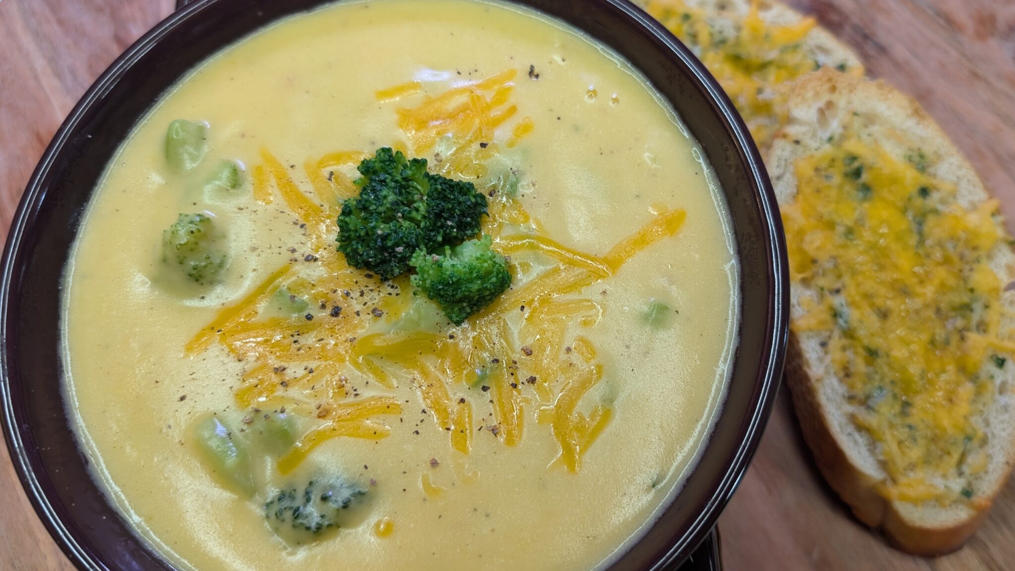 Quick Broccoli Cheese Soup