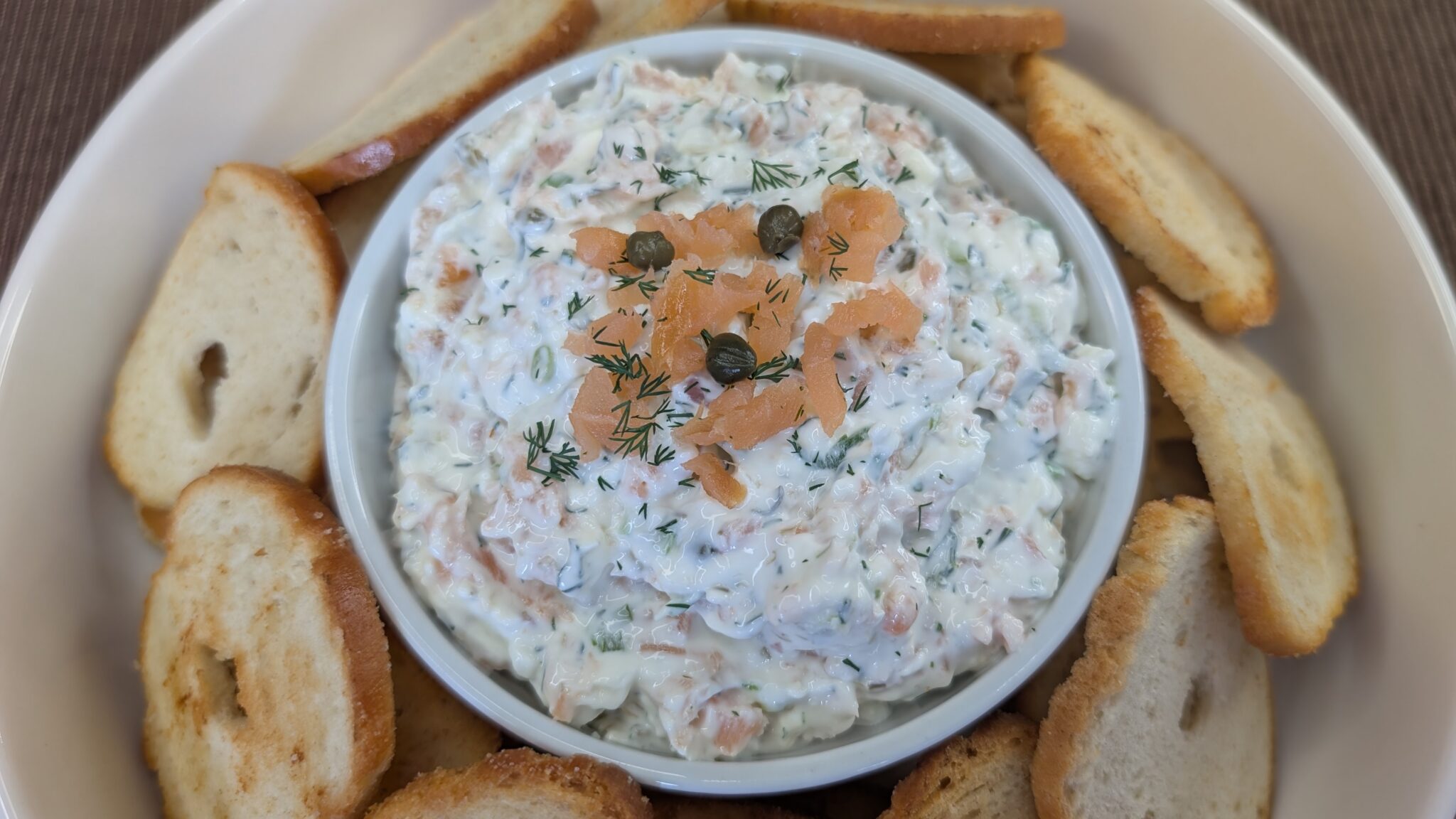Easy Smoked Salmon Lox Dip