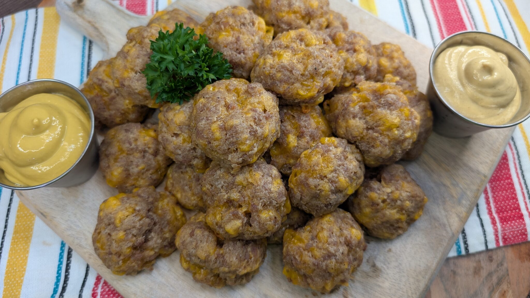 Easy Sausage Cheese Balls