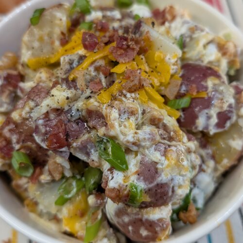 Loaded Buttered Potatoes