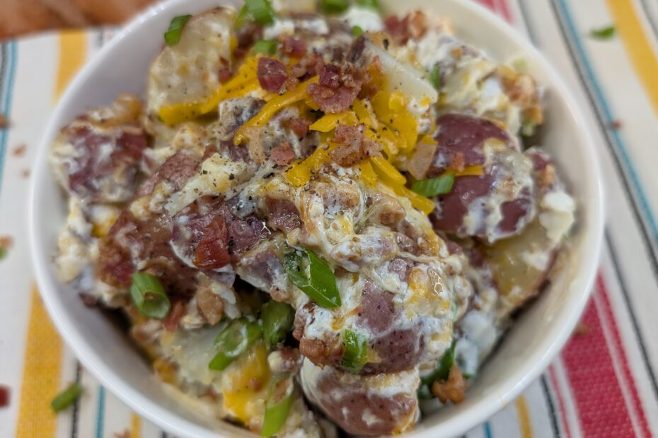 Loaded Buttered Potatoes
