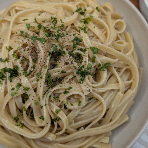 Bouillon Buttered Noodles